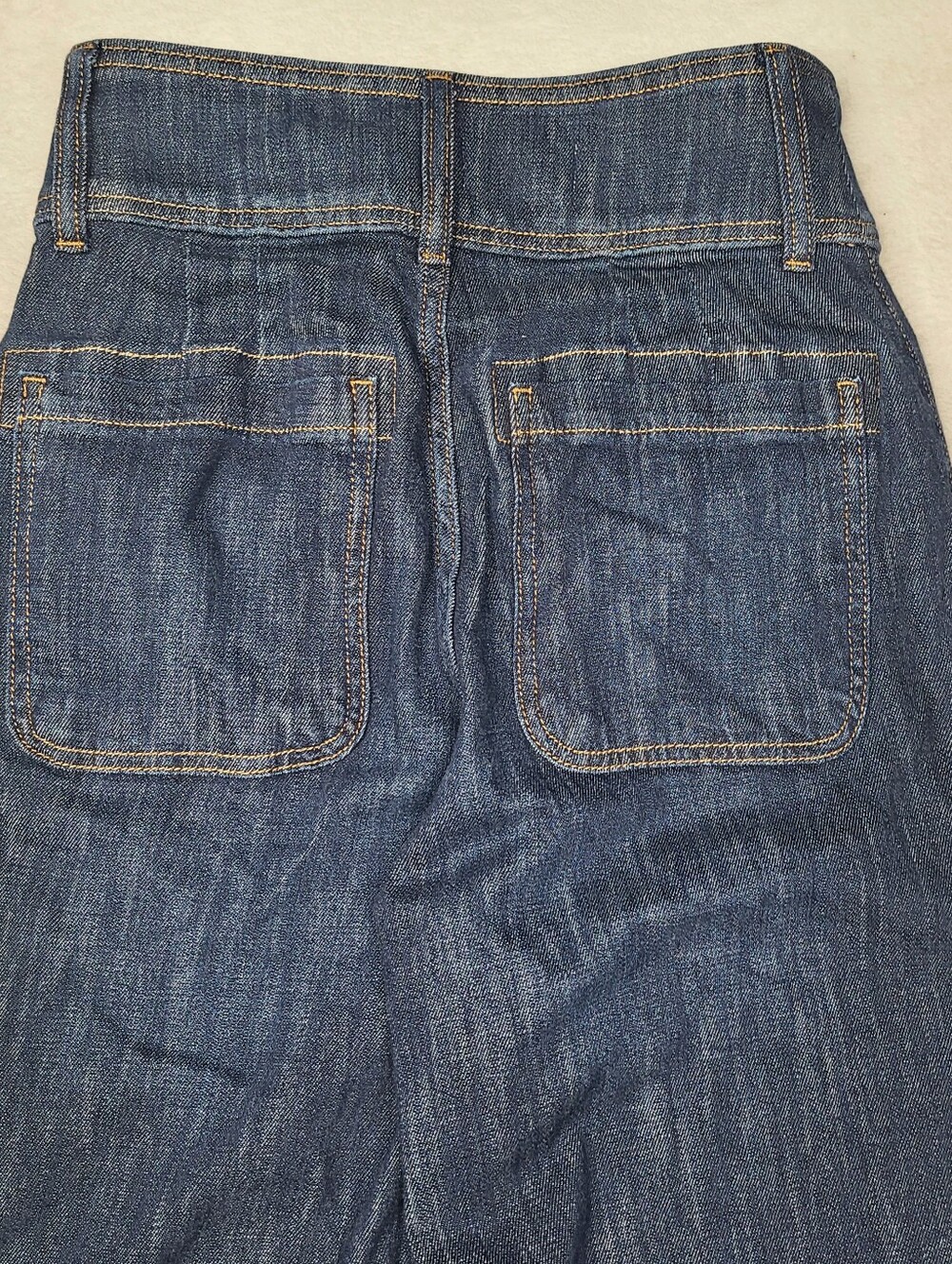 Pilcro High Rise Wide Leg Trouser Jeans Size 25 SUPER FLARE - Picture 15 of 16